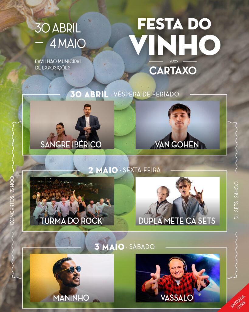 cartaxo festa vinho 2025