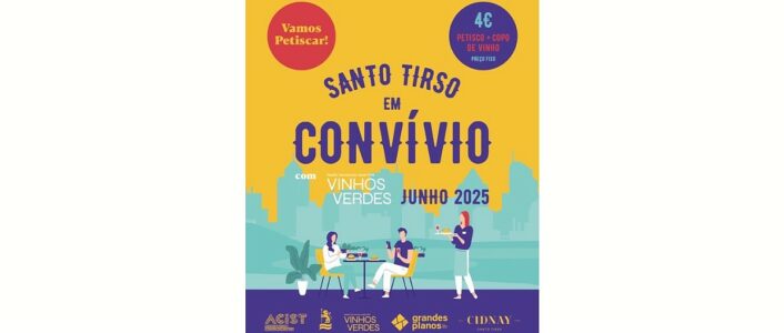 santo tirso em convivio com vinho verde