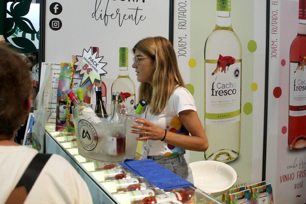 Feira Nacional de Agricultura 2025: Um dia entre vinhos 8 vinho cacho fresco