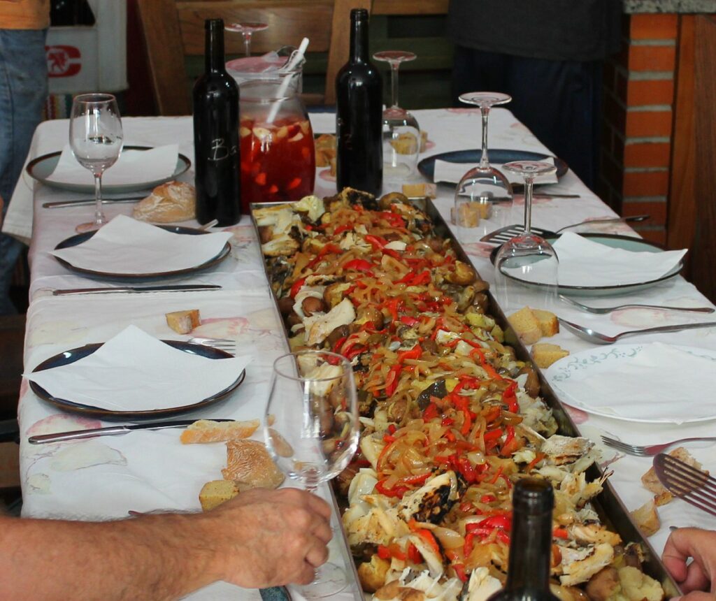 vindima bairrada bacalhau