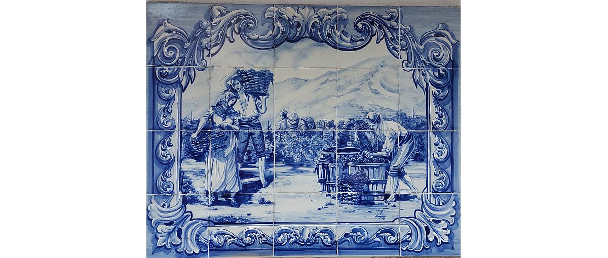 azulejo vinho