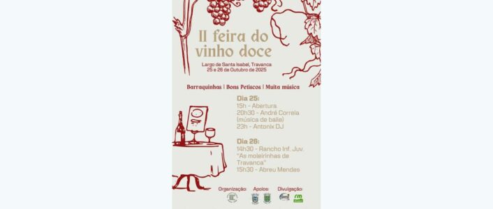 Feira do Vinho Doce de Travanca 2025 2 feira vinho doce travanca 2025