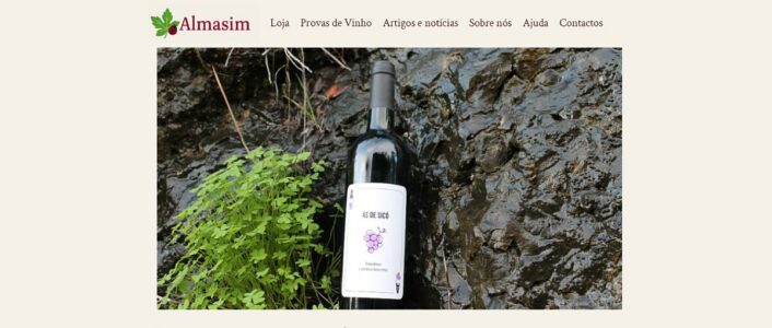site vinhos almasim