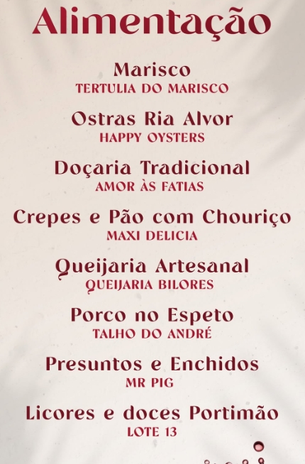 Portimão Wine Tasting 2026 na Fortaleza de Santa Catarina 4 portimao wine tasting 2026 comida