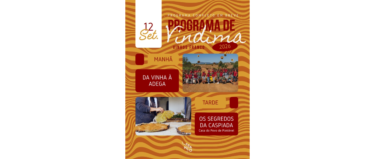 Vindima à boleia do 2CV, pisa a pé e torricado com bacalhau: o programa completo da Vinhos Franco