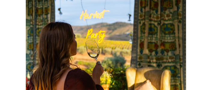 A Harvest Party na Quinta da Roêda celebra a vindima no Douro a 11 de setembro de 2026. Desfrute do menu do Chef Milton Ferreira e prova de vinhos no Pinhão.